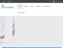 Tablet Screenshot of kinesshia.com